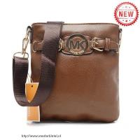 michael kors pebbled groot bruin crossbody zakken Spullen Kopen 212do255